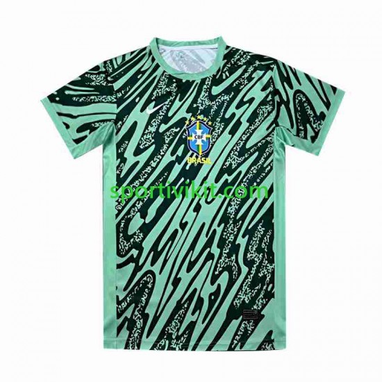 Brasile Portiere Copa America Verde Uomo Maglia Terza 2024 Manica Corta Brasile Portiere Copa America Verde Uomo Maglia Terza 2024 Manica Corta