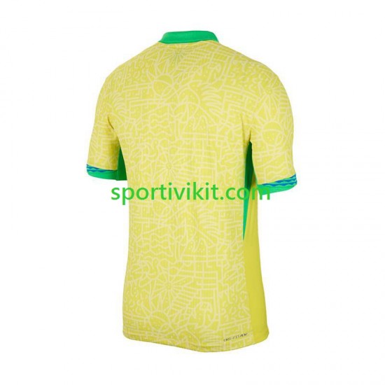 Brasile Copa America Uomo Maglia Prima 2024 Manica Corta