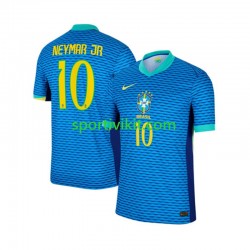 Brasile Neymar JR 10 Uomo Maglia Seconda 2024 Manica Corta