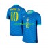 Brasile Neymar JR 10 Uomo Maglia Seconda 2024 Manica Corta
