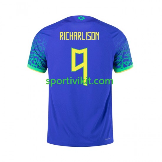 Brasile RICHARLISON 9 2022 Uomo Maglia Seconda Manica Corta Brasile RICHARLISON 9 2022 Uomo Maglia Seconda Manica Corta