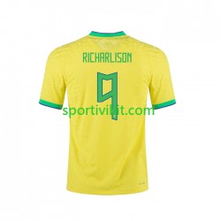 Brasile RICHARLISON 9 2022 Uomo Maglia Prima Manica Corta