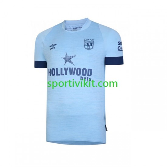 Brentford Uomo Maglia Seconda 2023-2024 Manica Corta