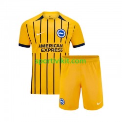 Completo da calcio Bambini Brighton Hove Albion Maglia Seconda 2024-2025 Manica Corta