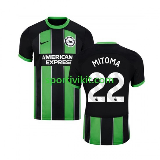 Brighton Hove Albion Mitoma 22 Uomo Maglia Seconda 2023-2024 Manica Corta Brighton Hove Albion Mitoma 22 Uomo Maglia Seconda 2023-2024 Manica Corta
