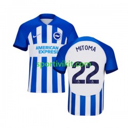 Brighton Hove Albion Mitoma 22 Uomo Maglia Prima 2023-2024 Manica Corta