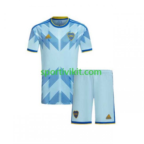 Completo da calcio Bambini CA Boca Juniors Maglia Terza 2023-2024 Manica Corta
