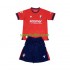 Completo da calcio Bambini CA Osasuna Maglia Prima 2024-2025 Manica Corta