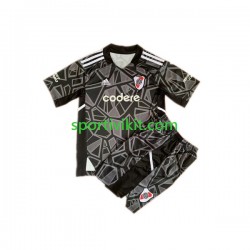 Completo da calcio Bambini CA River Plate Portiere 2023 Maglia Prima Manica Corta