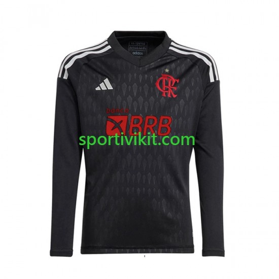 CR Flamengo Portiere Uomo Maglia Seconda 2023-2024 Manica Lunga