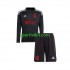 Completo da calcio Bambini CR Flamengo Portiere Maglia Seconda 2023-2024 Manica Lunga