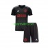 Completo da calcio Bambini CR Flamengo Portiere Maglia Seconda 2023-2024 Manica Corta