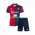 Completo da calcio Bambini Cagliari Maglia Prima 2023-2024 Manica Corta