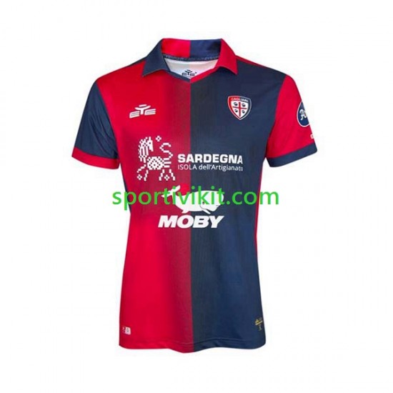 Cagliari Uomo Maglia Prima 2023-2024 Manica Corta Cagliari Uomo Maglia Prima 2023-2024 Manica Corta