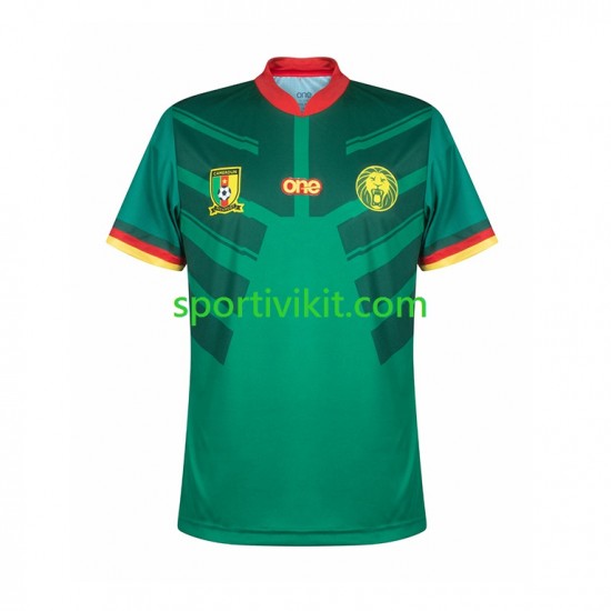Camerun Uomo Maglia Prima Coppa del Mondo 2022 Manica Corta
