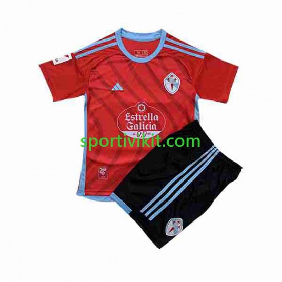 Completo da calcio Bambini Celta de Vigo Maglia Seconda 2023-2024 Manica Corta Completo da calcio Bambini Celta de Vigo Maglia Seconda 2023-2024 Manica Corta