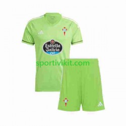 Completo da calcio Bambini Celta de Vigo Portiere Maglia Prima 2023-2024 Manica Corta