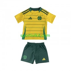Completo da calcio Bambini Celtic Maglia Seconda 2024-2025 Manica Corta