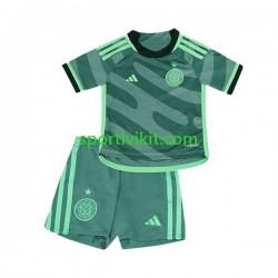 Completo da calcio Bambini Celtic Maglia Terza 2023-2024 Manica Corta