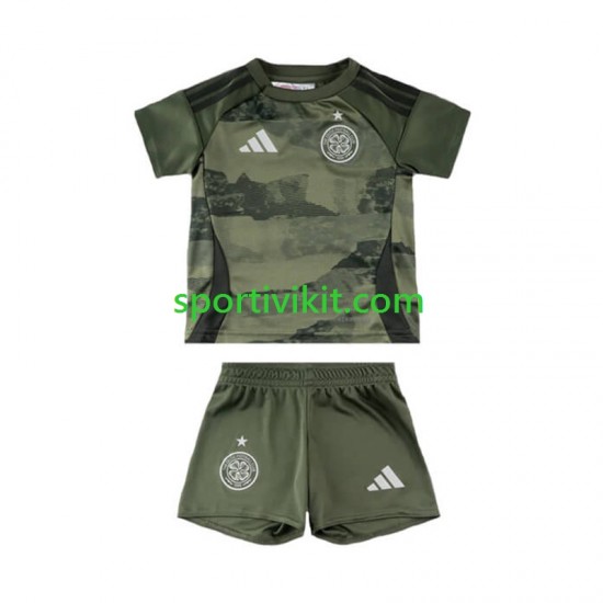 Completo da calcio Bambini Celtic Maglia Terza 2024-2025 Manica Corta Completo da calcio Bambini Celtic Maglia Terza 2024-2025 Manica Corta