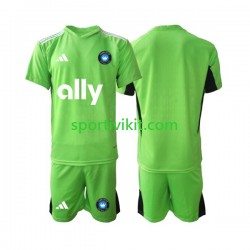 Completo da calcio Bambini Charlotte FC Portiere Maglia Prima 2023-2024 Manica Corta