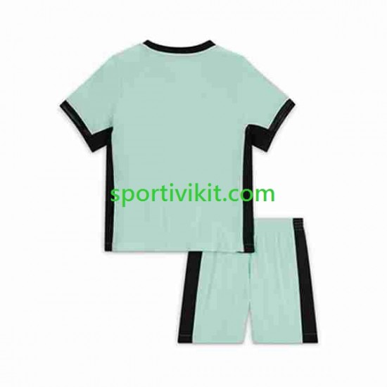 Completo da calcio Bambini Chelsea Maglia Terza 2023-2024 Manica Corta