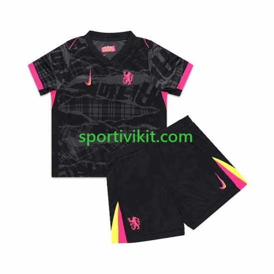 Completo da calcio Bambini Chelsea Maglia Terza 2024-2025 Manica Corta