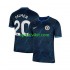 Chelsea Cole Palmer 20 Blu Uomo Maglia Seconda 2023-2024 Manica Corta