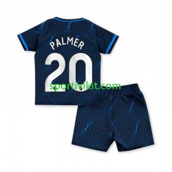 Completo da calcio Bambini Chelsea Cole Palmer 20 Maglia Seconda 2023-2024 Manica Corta