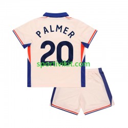 Completo da calcio Bambini Chelsea Cole Palmer 20 Maglia Seconda 2024-2025 Manica Corta