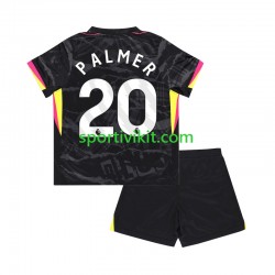 Completo da calcio Bambini Chelsea Cole Palmer 20 Maglia Terza 2024-2025 Manica Corta