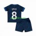 Completo da calcio Bambini Chelsea Enzo Fernandez 8 Maglia Seconda 2023-2024 Manica Corta