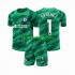 Completo da calcio Bambini Chelsea Portiere Robert Sanchez 1 Maglia Terza 2023-2024 Manica Corta