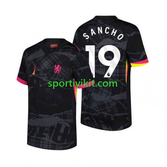 Chelsea Jadon Sancho 19 Uomo Maglia Terza 2024-2025 Manica Corta Chelsea Jadon Sancho 19 Uomo Maglia Terza 2024-2025 Manica Corta
