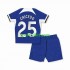 Completo da calcio Bambini Chelsea Moises Caicedo 25 Maglia Prima 2023-2024 Manica Corta