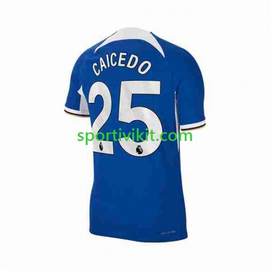 Chelsea Moises Caicedo 25 Uomo Maglia Prima 2023-2024 Manica Corta Chelsea Moises Caicedo 25 Uomo Maglia Prima 2023-2024 Manica Corta