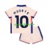 Completo da calcio Bambini Chelsea Mychajlo Mudryk 10 Maglia Seconda 2024-2025 Manica Corta