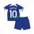 Completo da calcio Bambini Chelsea Mykhaylo Mudryk 10 Maglia Prima 2023-2024 Manica Corta