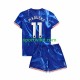 Completo da calcio Bambini Chelsea Noni Madueke 11 Maglia Prima 2024-2025 Manica Corta Completo da calcio Bambini Chelsea Noni Madueke 11 Maglia Prima 2024-2025 Manica Corta