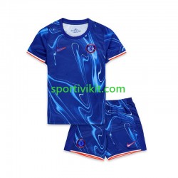 Completo da calcio Bambini Chelsea Noni Madueke 11 Maglia Prima 2024-2025 Manica Corta