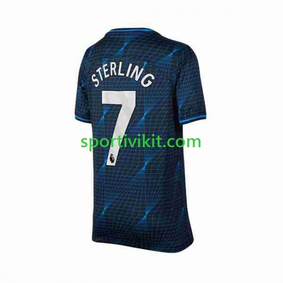 Chelsea Raheem Sterling 7 Uomo Maglia Seconda 2023-2024 Manica Corta