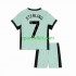 Completo da calcio Bambini Chelsea Raheem Sterling 7 Maglia Terza 2023-2024 Manica Corta