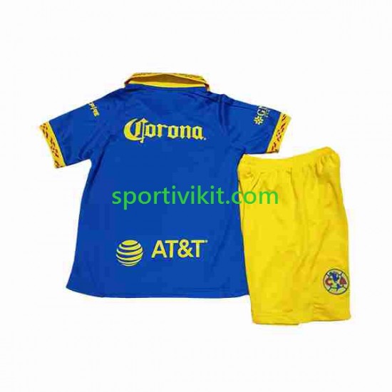 Completo da calcio Bambini Club América Maglia Seconda 2023-2024 Manica Corta