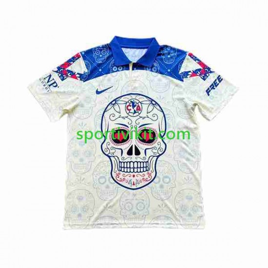 Club América Day of the Dead Uomo Maglia Seconda 2023-2024 Manica Corta