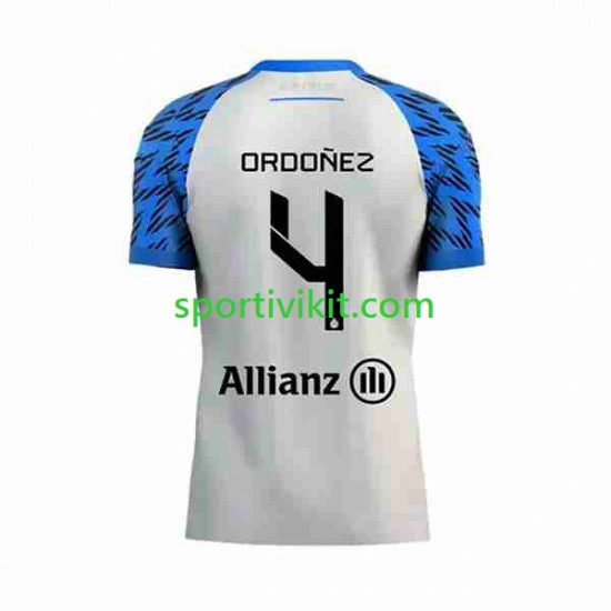 Club Brugge Joel Ordonez 4 Uomo Maglia Seconda 2023-2024 Manica Corta Club Brugge Joel Ordonez 4 Uomo Maglia Seconda 2023-2024 Manica Corta