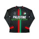 Club Deportivo Palestino Center Stripre Uomo Maglia Prima 2024-2025 Manica Lunga