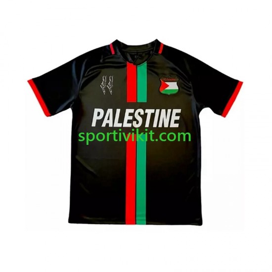 Club Deportivo Palestino Center Stripre Uomo Maglia Prima 2024-2025 Manica Corta