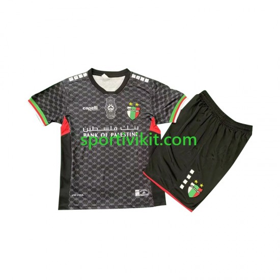 Completo da calcio Bambini Club Deportivo Palestino Maglia Seconda 2024-2025 Manica Corta Completo da calcio Bambini Club Deportivo Palestino Maglia Seconda 2024-2025 Manica Corta