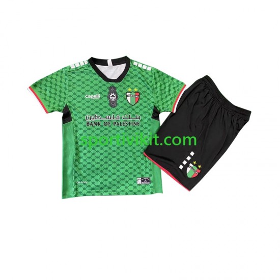 Completo da calcio Bambini Club Deportivo Palestino Portiere Maglia Seconda 2024-2025 Manica Corta Completo da calcio Bambini Club Deportivo Palestino Portiere Maglia Seconda 2024-2025 Manica Corta