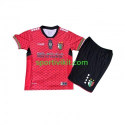 Completo da calcio Bambini Club Deportivo Palestino Portiere Maglia Prima 2024-2025 Manica Corta